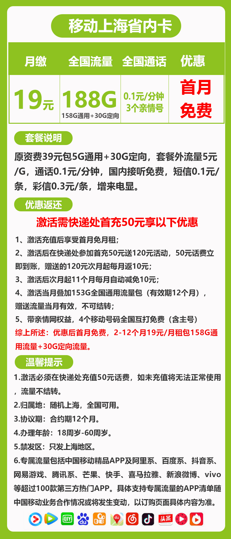 上海省内移动