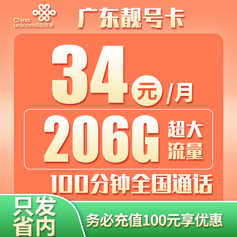 广东联通靓号版丨