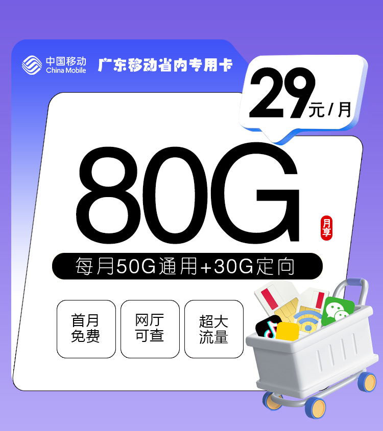 广东移动省内专用卡【仅发广东】丨广东移动省内专用卡【仅发广东】